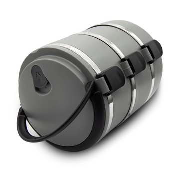 ТЕРМОШКАФ, НЕРЖАВЕЮЩИЙ ОБЕДЕННЫЙ КОНТЕЙНЕР С РУЧКОЙ, 3 ПРЕДМЕТА