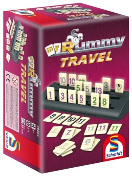 Schmidt Gry Rummy wersja podróżna RODZINNA
