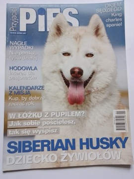 Przyjaciel Pies magazyn Siberian Husky nr 1 2016