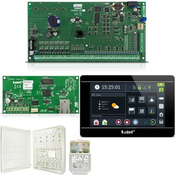 [83b] Zestaw Alarmowy Integra 64 + INT-TSI-B + ETHM-1 Plus + OPU-3 P SATEL