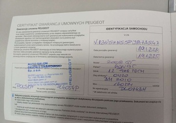 Peugeot 2008 2023 Peugeot 2008 GT 130KM Automat I wl. DEMO Gwarancja FV23 1.2 130KM, zdjęcie 36