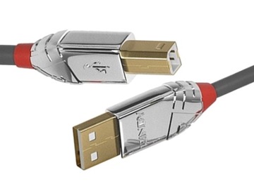 Lindy 36643 Линейный кабель USB 2.0 A-B Cromo — 3 м