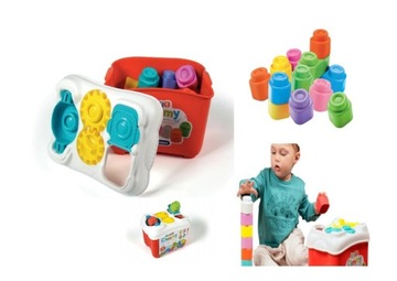 Clemmy Wiaderko Aktywności Klocki Soft & Safe