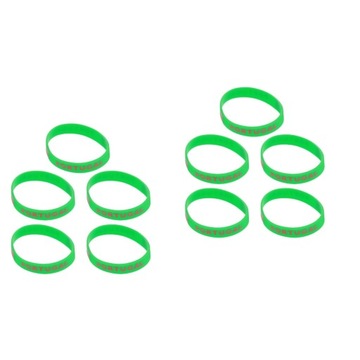 BRANSOLETKA Z NADRUKEM FLAGI GUMOWE OPASKI SPORTOWE