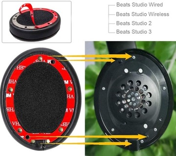 ГУБКИ ДЛЯ УШУШЕК ДЛЯ BEATS STUDIO 2.0 3.0