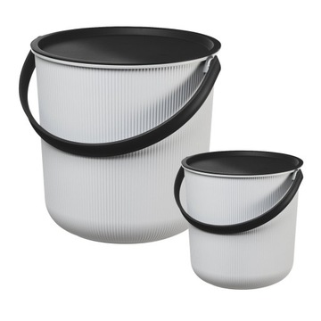 Komplet pojemników ogrodowych Akita 53+10L