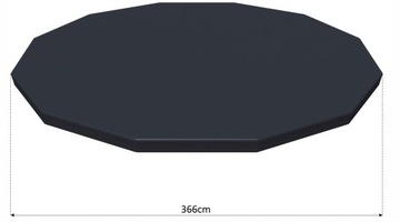 Накрытие для бассейна 366 см Bestway 58037