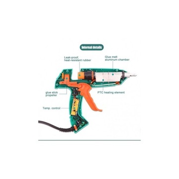 БОЛЬШОЙ КЛЕЙНЫЙ ПИСТОЛЕТ 100ВТ GK-389B PROSKIT