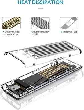 Адаптер корпуса жесткого диска SSD