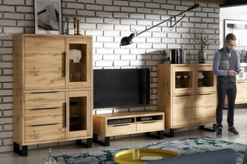 Zestaw mebli do salonu Meblościanka LOFT