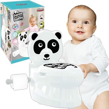 NOCNIK PILSAN INTERAKTYWNY TOALETA Panda z Klapą 07561 WYJMOWANY WKŁAD