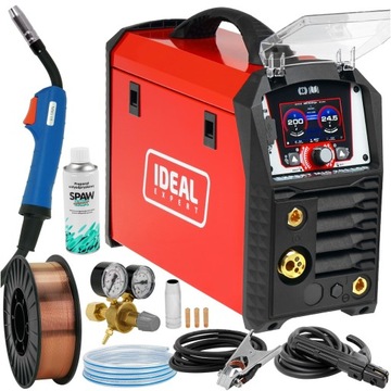 MIGOMAT spawarka Ideal 200A MIG MAG MMA TIG DC Synergia 2T 4T 230V