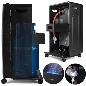 ГАЗОВЫЙ БАЛЛОН ПЛИТА ОБОГРЕВАТЕЛЬ ГОЛУБАЯ ПЕЧЬ БЕЗ ЗАПАХА СИНИЙ ПЛАМЯ