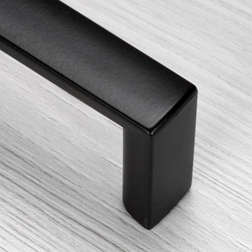 4x ЧЕРНАЯ РУЧКА ДЛЯ МЕБЕЛИ, РУЧКА ДЛЯ ЯЩИКА ШКАФА