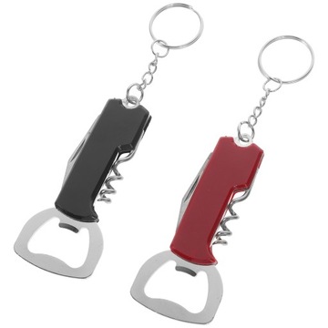 брелок с открывалкой для бутылок, металлическая открывалка для пива