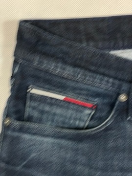 Tommy Hilfiger Denim Krókie Spodenki Logo W32 L30