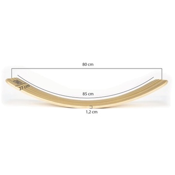 Балансировочная доска Switch для детей 85см, качалка Монтессори, безопасная