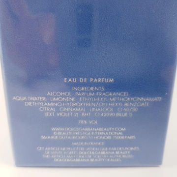 Dolce & Gabbana LIGHT BLUE INTENSE парфюмерная вода 100 мл