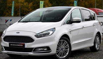 Ford S-Max II Van 2.0 EcoBlue 150KM 2019 Ford S-Max Vignale FUL LED skora grzane fotele el.klapa navi. Idealny 2.0, zdjęcie 17