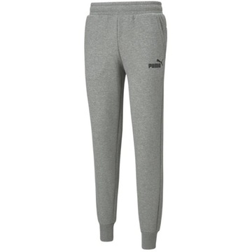 PUMA Spodnie męskie Essential Logo Pants szare L