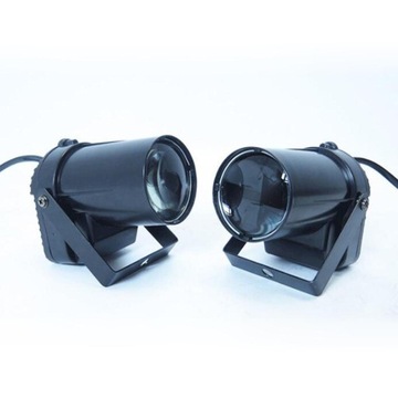 Oświetlenie sceniczne LED Projektor zgodny ze standardem europejskim Lampa z efektem świetlnym RGB Czerwona