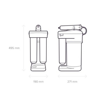 Filtr wody odwrócona osmoza Aquaphor RO-70S