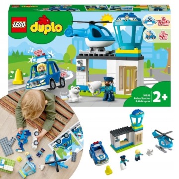 LEGO DUPLO ПОЛИЦЕЙСКИЙ УЧАСТОК И ВЕРТОЛЕТ 10959