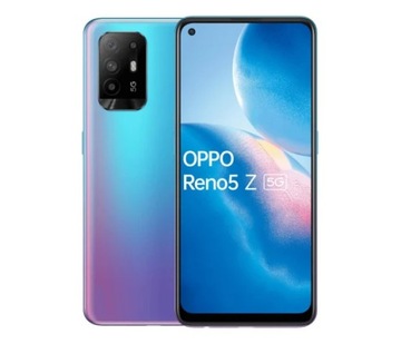 OPPO RENO5 Z NIEBIESKI CPH2211 ładny