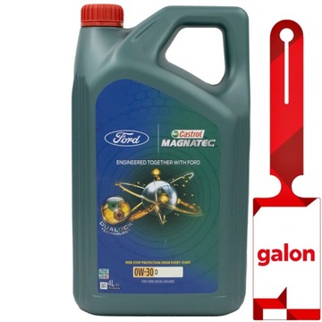 CASTROL Magnatec Ford D 0w30 5L - syntetyczny olej silnikowy