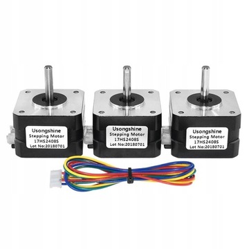 Четырехконтактный шаговый двигатель постоянного тока/0,6 А для ЧПУ