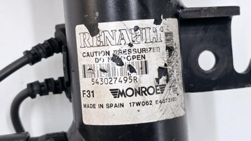 MCPHERSON TLUMIČ PRAVÝ PŘEDNÍ ELELKTRICKÝ RENAULT TALISMAN 543027495R