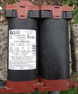 kondensator mocy zenex zvar 44484 P6W 40 kVAr 400V 3p 48kVAr 440V