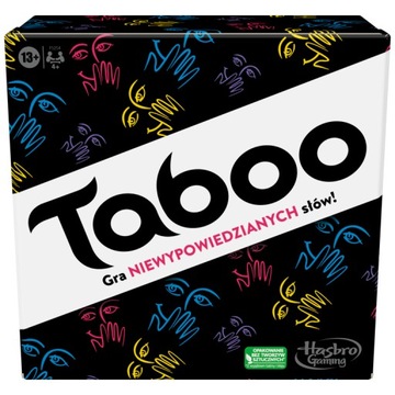 Игра HASBRO Party Taboo, игра невысказанных слов, польская версия F5254