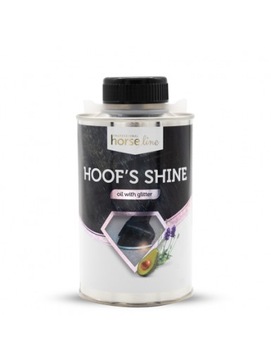 Olej do kopyt HorseLinePRO Hoof's Shine z brokatem