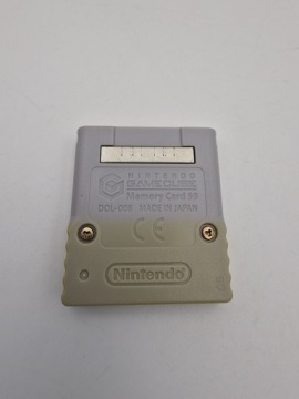 ОРИГИНАЛЬНАЯ КАРТА ПАМЯТИ NINTENDO GAMECUBE 59