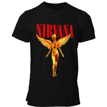 KOSZULKA MĘSKA FANA NIRVANA ANGEL LEGEND T-SHIRT