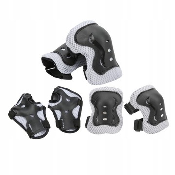 НАБОР ДЕТСКИХ ЗАЩИТЫ ДЛЯ ВЕЛОСИПЕДНЫХ РОЛИКОВ, 6 ШТ.