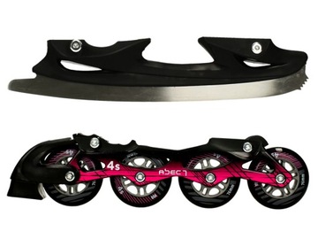 КОНЬКИ регулируемые 2в1 РОЛИКИ + КОНЬКИ - 34-37