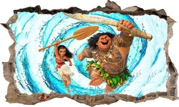 Naklejka VAIANA MOANA 3D XXXXXL 166cm x 100cm Nr 8