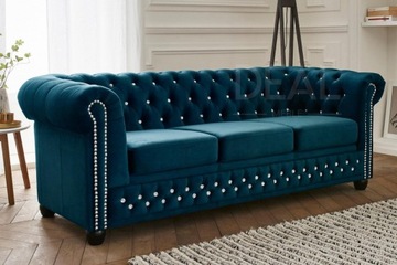 GLAMOUR FELIX BLINK 3 СТЕГАНЫЙ ДИВАН CHESTERFIELD
