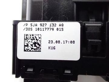 PANEL PŘEPÍNAČ SEDADLA START STOP 5JA927132AQ SKODA RAPID 17R
