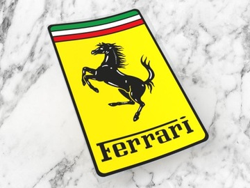 Naklejka FERRARI 6 x 3,5 cm f1 scuderia italia