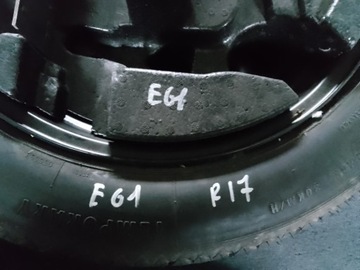 BMW E60 KOLO DOJEZDOVÉ DOJEZDOVDOJEZDOVÉ 17"