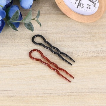 Вилка для волос, французские заколки для девочек, пластиковая палочка