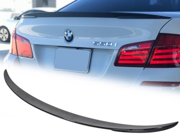 Spoiler lotka na klapę BMW 5 F10 2010-2016 Performance z ABSu czarny połysk
