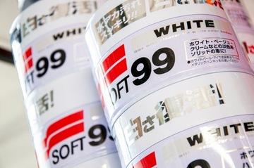 SOFT99 White Soft Wax Светлый восковой лак 350 г ПОДАРОК