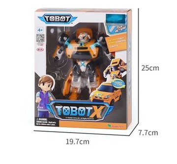 ABS Tobot Transformation Robot Toys Korea Cartoon Brothers Anime