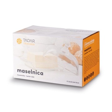 МАСЛЕНКА, стеклянная, с крышкой, КОНТЕЙНЕР для МАСЛА и СЛИВОЧНОГО КРЕМА