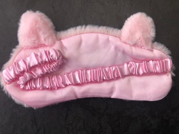 МАСКА ДЛЯ ВЕК ДЛЯ СНА РЕЛАКСАЦИЯ СНА плюшевый мишка розовый OLDMAN PLUSH