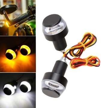 2x KIERUNEKOWSKAZ DO MOTORU DRL LED KOŃCÓWKI